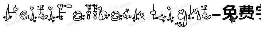 HeitiFallback Light字体转换